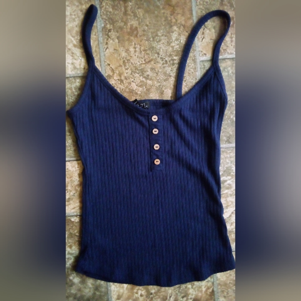 Blue navy crop top, Rue 21, size XS